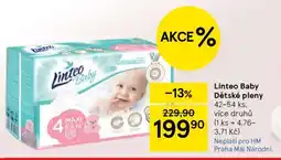 Tesco Linteo Baby Dětské pleny nabídka