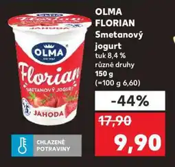 Kaufland Olma Florian smetanový jogurt nabídka