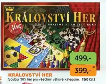 Dráčik Království Her nabídka