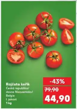 Kaufland Rajčata keřík nabídka