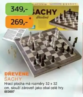 Dráčik Dřevěné šachy achy nabídka