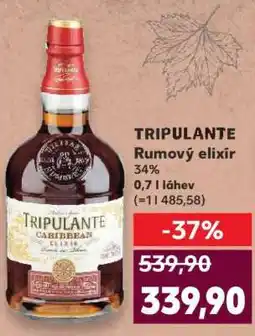 Kaufland TRIPULANTE Rumový elixír nabídka