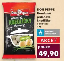 Kaufland DON PEPPE Houskové přílohové knedlíčky s pažitkou 1 kg nabídka