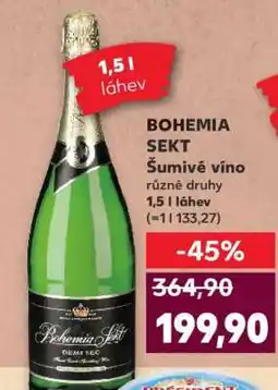 Kaufland Bohemia Sekt nabídka