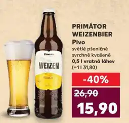 Kaufland Primátor Weizenbier nabídka