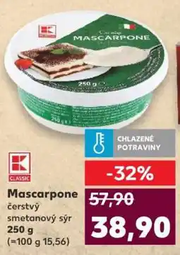 Kaufland Mascarpone nabídka