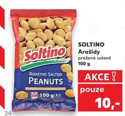 Kaufland Soltino Arašídy pražené solené 100 g nabídka