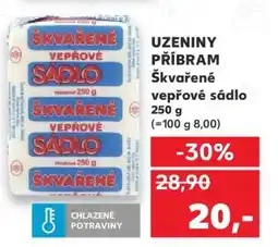 Kaufland Škvařené vepřové sádlo nabídka