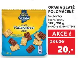 Kaufland Opavia Zlaté polomáčené nabídka