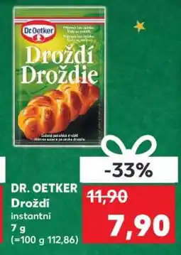 Kaufland Dr. Oetker Droždí nabídka