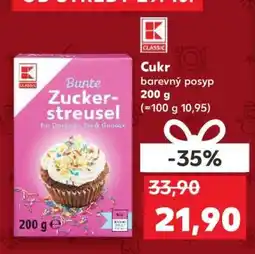 Kaufland Cukr barevný posyp 200 g nabídka