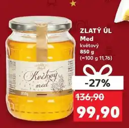 Kaufland ZLATÝ ÚL Med květový nabídka