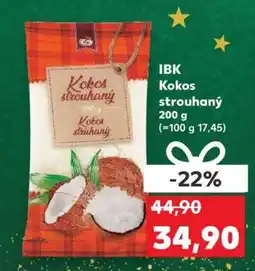 Kaufland IBK Kokos strouhaný 200 g nabídka