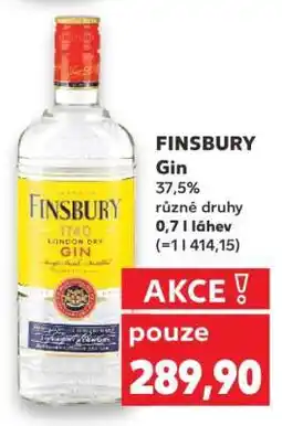 Kaufland FINSBURY Gin nabídka