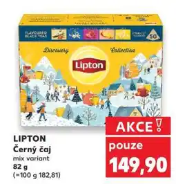 Kaufland LIPTON Černý čaj mix variant nabídka