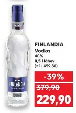Kaufland Finlandia Vodka nabídka