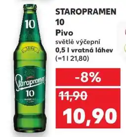 Kaufland Staropramen 10 nabídka
