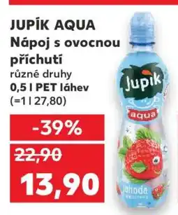 Kaufland Jupík Aqua nabídka