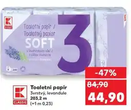 Kaufland Toaletní papír nabídka