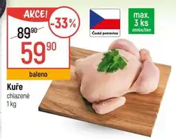 Globus Kuře chlazené nabídka