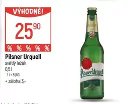 Globus Pilsner Urquell nabídka