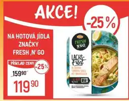 Globus Hotová jídla značky Fresh ‚N‘ Go nabídka