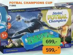 Dráčik Fotbal Champions cup nabídka