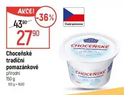 Globus Choceňské tradiční pomazánkové nabídka