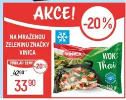 Globus Mražená zelenina značky Vinica nabídka