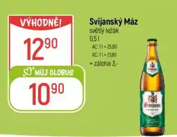 Globus Svijanský Máz světlý ležák 0,5 l nabídka