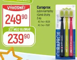 Globus Curaprox zubní kartáčky různé druhy 3 ks nabídka