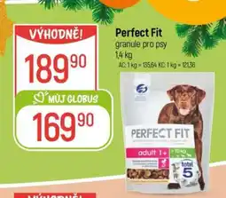 Globus Perfect Fit granule pro psy 1,4 kg nabídka