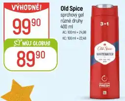 Globus Old Spice sprchový gel různé druhy 400 ml nabídka