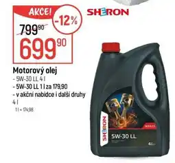 Globus Motorový olej SHERON 5W-30 LL 4 l nabídka