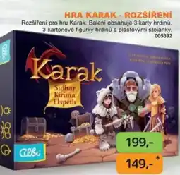 Dráčik Hra Karak - rozšíření nabídka