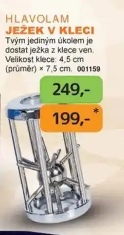 Dráčik Hlavolam Ježek v kleci nabídka