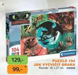 Dráčik Puzzle 104 jak vycvičit draka nabídka
