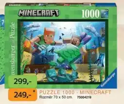 Dráčik Puzzle 1000 - Minecraft nabídka