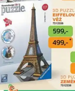 Dráčik 3d puzzle 216 Eiffelova věž nabídka
