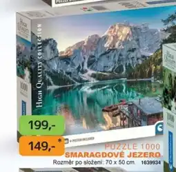 Dráčik Puzzle 1000 Smaragdové jezero nabídka
