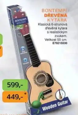 Dráčik Bontempi Dřevěná kytara nabídka