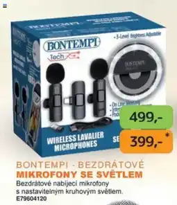 Dráčik Bontempi - Bezdrátové mikrofony se světlem nabídka