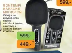 Dráčik Bontempi Karaoke mikrofon nabídka