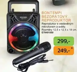 Dráčik Bontempi Bezdrátový reproduktor nabídka