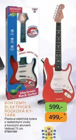 Dráčik Bontempi Elektrická rocková kytara nabídka