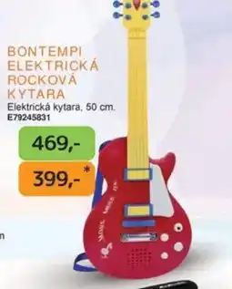Dráčik Bontempi Elektrická rocková kytara nabídka