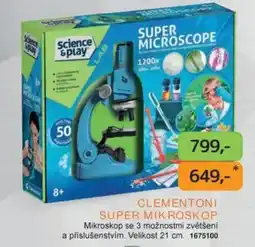 Dráčik Clementoni Super mikroskop nabídka