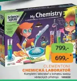 Dráčik Clementoni Chemická laboratoř nabídka