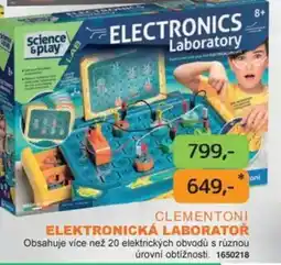 Dráčik Clementoni elektronická laboratoř nabídka