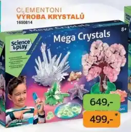 Dráčik Clementoni výroba krystalů nabídka